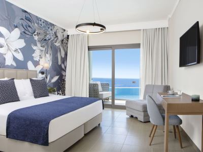 bedroom - hotel ajul luxury hotel and spa resort - halkidiki, greece