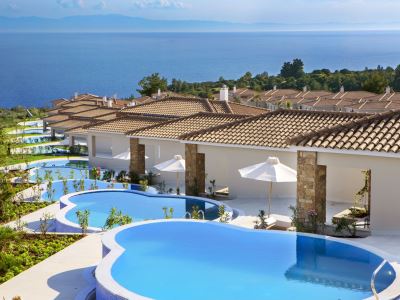 outdoor pool - hotel ajul luxury hotel and spa resort - halkidiki, greece