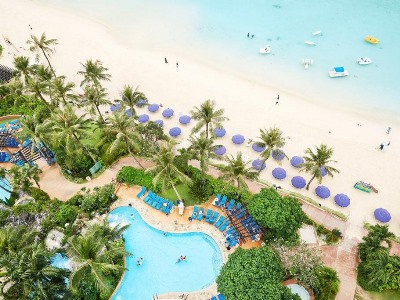 outdoor pool - hotel dusit beach resort guam - guam, guam
