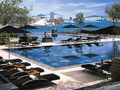 outdoor pool - hotel four seasons - hong kong, hong kong