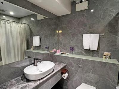 bathroom 1 - hotel hennessy - hong kong, hong kong