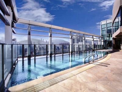 outdoor pool - hotel nina hotel causeway bay - hong kong, hong kong