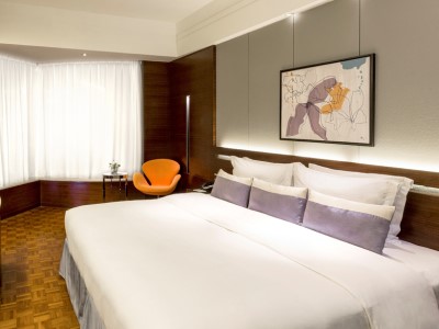 bedroom - hotel nina hotel island south - hong kong, hong kong