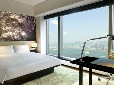 bedroom 2 - hotel east - hong kong, hong kong