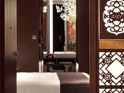 bedroom - hotel mira moon - hong kong, hong kong