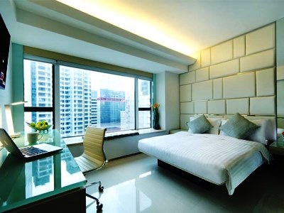 bedroom 6 - hotel iclub sheung wan - hong kong, hong kong