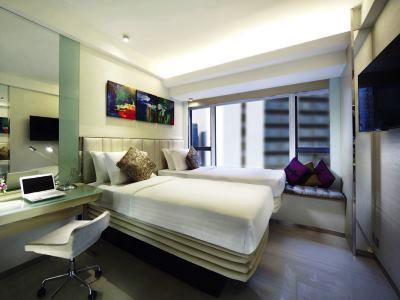bedroom 7 - hotel iclub sheung wan - hong kong, hong kong