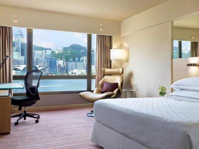 bedroom - hotel sheraton hotel and towers - hong kong, hong kong