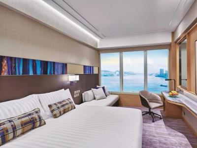 bedroom - hotel harbour grand kowloon - hong kong, hong kong