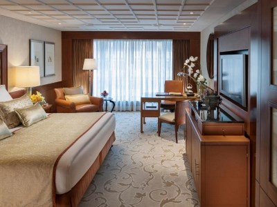 bedroom - hotel mandarin oriental hong kong - hong kong, hong kong