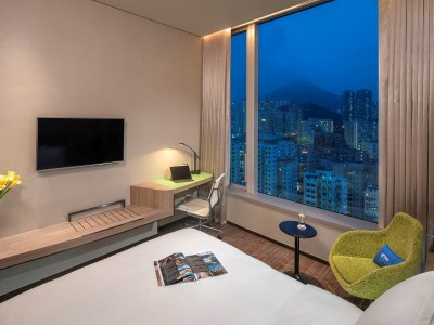 deluxe room 2 - hotel holiday inn express kowloon cbd2 - hong kong, hong kong