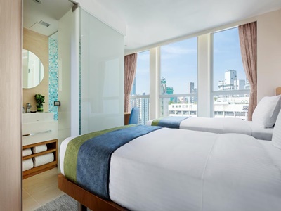 bedroom - hotel summit view kowloon - hong kong, hong kong