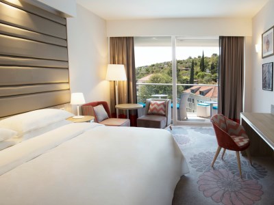 bedroom 1 - hotel sheraton dubrovnik riviera - mlini, croatia