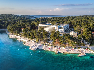 exterior view - hotel bellevue - losinj, croatia