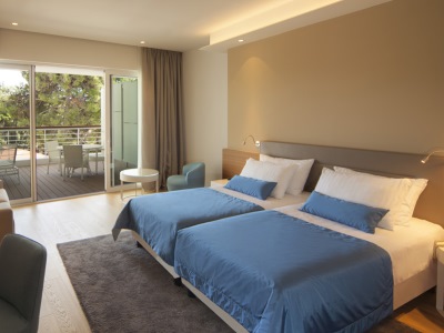 bedroom - hotel bellevue - losinj, croatia