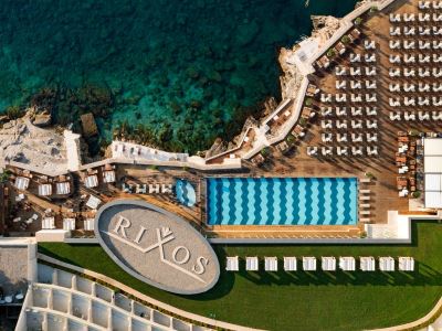 outdoor pool - hotel rixos premium dubrovnik - dubrovnik, croatia