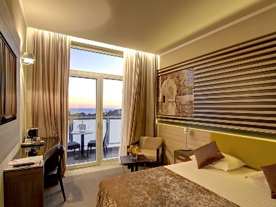 bedroom - hotel lero - dubrovnik, croatia