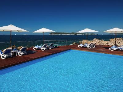 outdoor pool 1 - hotel royal neptun - dubrovnik, croatia