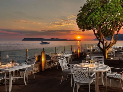restaurant - hotel royal blue - dubrovnik, croatia