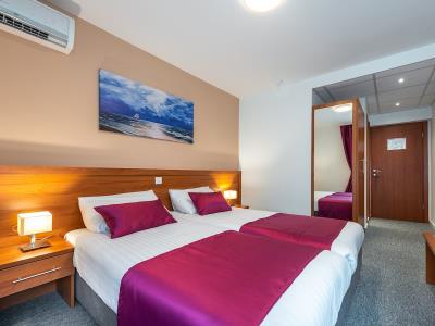 bedroom 12 - hotel komodor - dubrovnik, croatia
