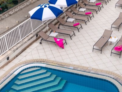 outdoor pool 1 - hotel komodor - dubrovnik, croatia