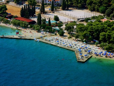 beach - hotel medena - trogir, croatia