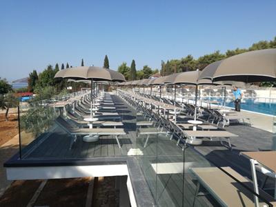 outdoor pool 4 - hotel medena - trogir, croatia