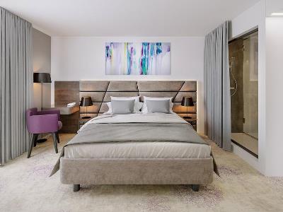 bedroom - hotel paris - opatija, croatia
