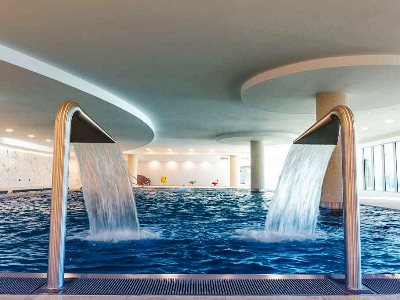 indoor pool - hotel hilton rijeka costabella beach resort - rijeka, croatia
