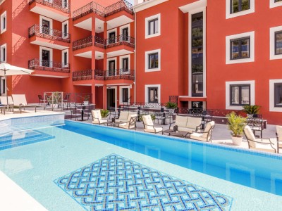 outdoor pool - hotel cvita - split, croatia
