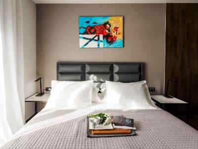 bedroom - hotel marchi by aula - split, croatia