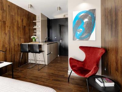 bedroom 1 - hotel marchi by aula - split, croatia