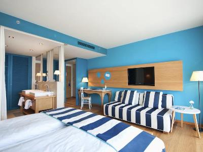 bedroom 1 - hotel falkensteiner iadera - zadar, croatia