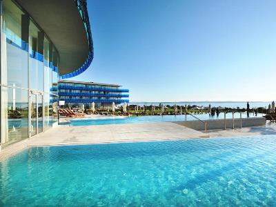outdoor pool - hotel falkensteiner iadera - zadar, croatia
