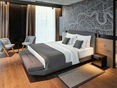 bedroom - hotel movenpick zagreb - zagreb, croatia