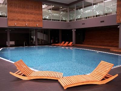 indoor pool - hotel westin zagreb - zagreb, croatia