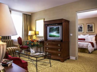 bedroom 2 - hotel millennium court marriott apartments - budapest, hungary