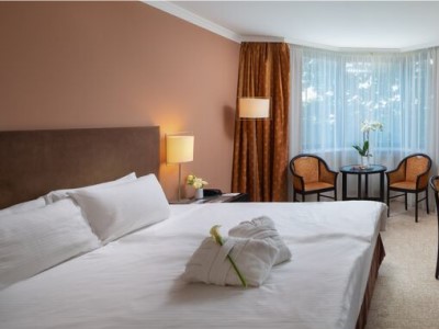 bedroom 2 - hotel aquincum - budapest, hungary