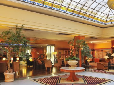lobby 1 - hotel aquincum - budapest, hungary