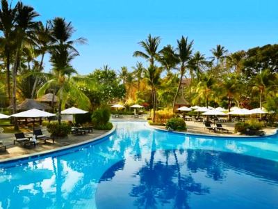 outdoor pool - hotel melia bali - bali island, indonesia