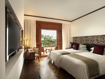 bedroom 1 - hotel nusa dua beach hotel - bali island, indonesia