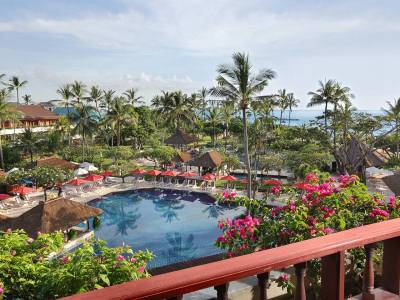 outdoor pool - hotel nusa dua beach hotel - bali island, indonesia