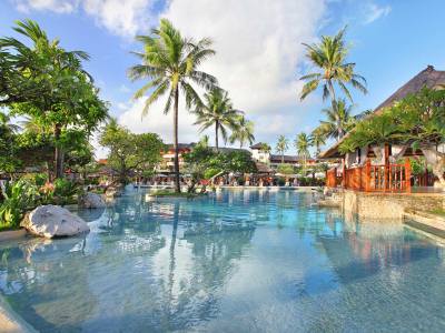 outdoor pool 1 - hotel nusa dua beach hotel - bali island, indonesia