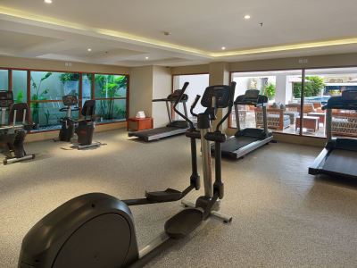 gym - hotel the bandha hotel and suites - bali island, indonesia