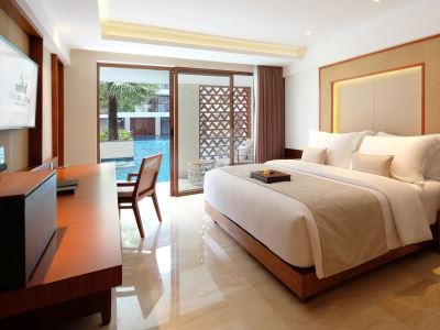 bedroom - hotel the bandha hotel and suites - bali island, indonesia
