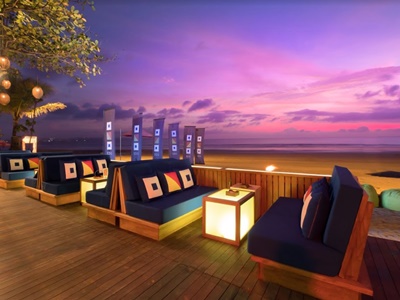 restaurant 2 - hotel grand seminyak - bali island, indonesia