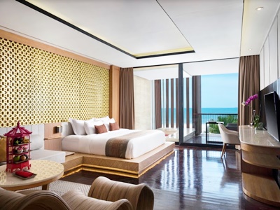 bedroom 5 - hotel grand seminyak - bali island, indonesia