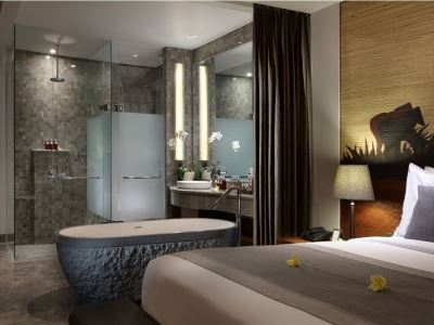 bedroom 2 - hotel alaya resort ubud - bali island, indonesia