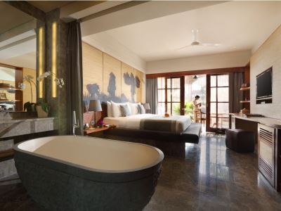 bedroom 1 - hotel alaya resort ubud - bali island, indonesia
