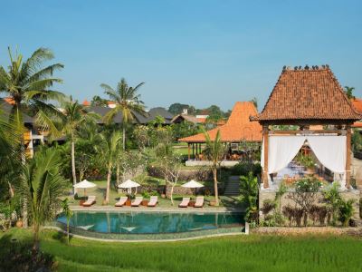outdoor pool - hotel alaya resort ubud - bali island, indonesia